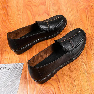 Black Slip-On Shoes for Women