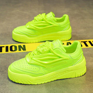 The Radiance of Lime Green Shoes