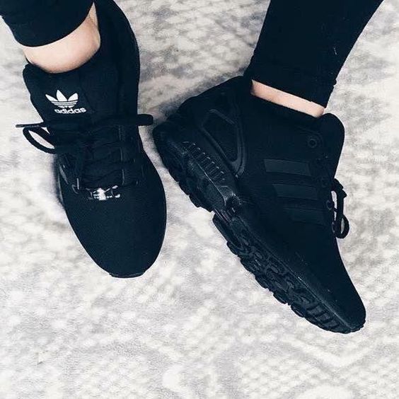 black adidas shoes