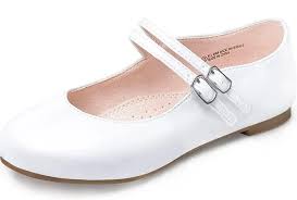 girls white dress shoes