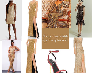 Gold Sequin: What Color Shoes to Wear with a Gold Dress? Unlock Your Style at Empire Coastal