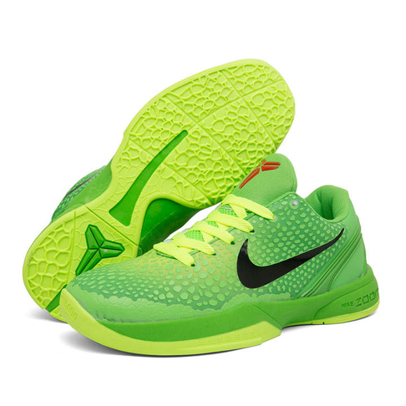 green basketball shoes