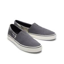 grey slip on shoes