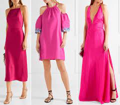 What Color Shoes to Wear with a Fuchsia Dress