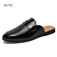 mens backless shoes