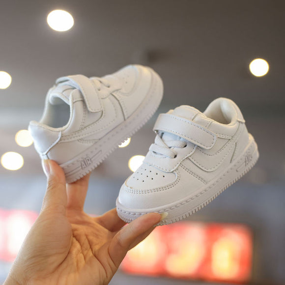 white toddler shoes