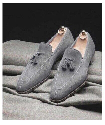grey dress shoes mens