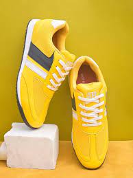mens yellow shoes