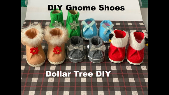 how to make gnome shoes