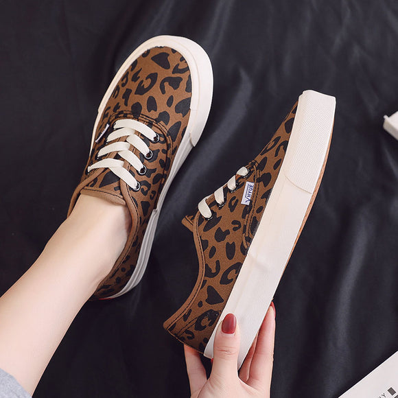 leopard tennis shoes
