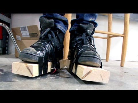 how to make hover shoes