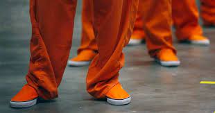 what shoes do they wear in prison