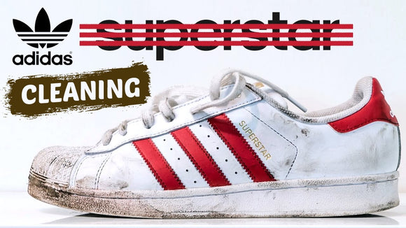 how to clean adidas superstar shoes
