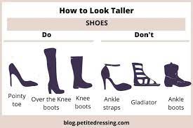 how to be taller with shoes