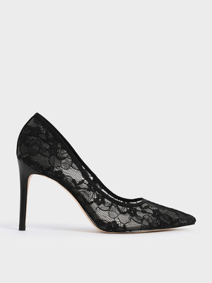 "Elevate Your Style with Black Lace Shoes: A Timeless Fashion Staple