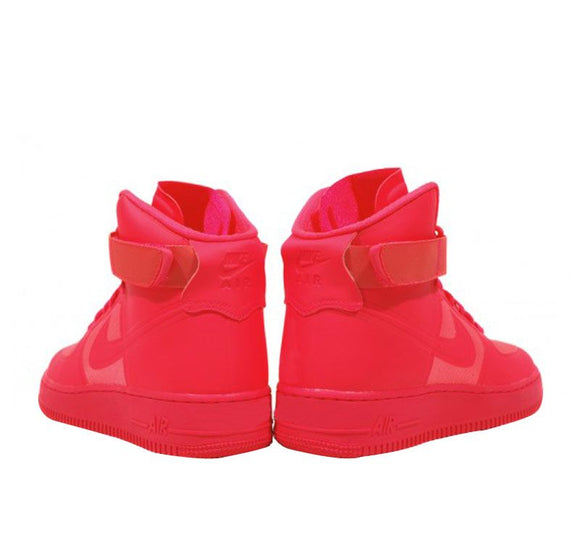 red high top shoes