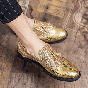 Unlocking Elegance: Gold Shoes for Men - Discover Your Shine with Empire Coastal