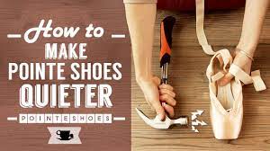 how to make point shoes