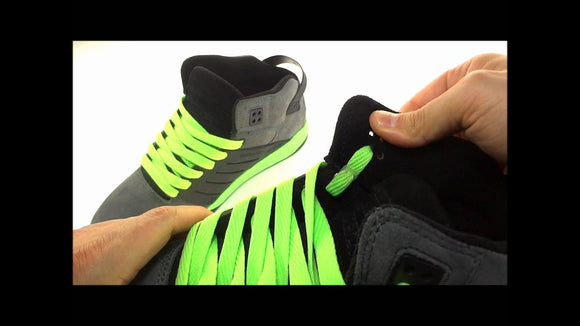 how to lace your shoes with swag