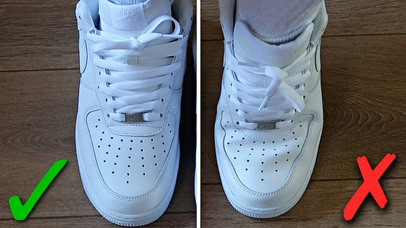 how to keep creases out of shoes