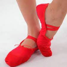how to dye pointe shoes red