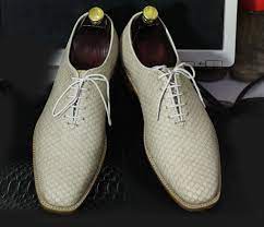 cream dress shoes mens