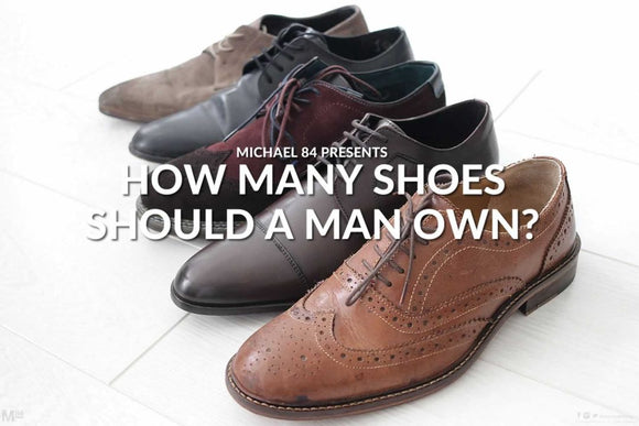how many shoes does the average man own