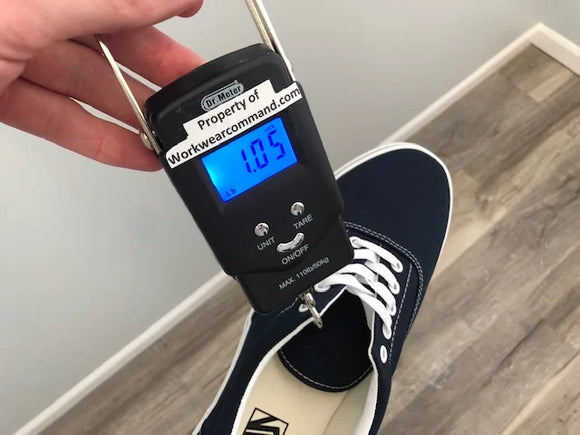 how much do vans shoes weigh