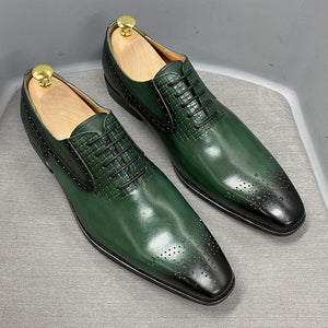 Elevate Your Style with Men's Green Dress Shoes: Discover the Perfect Pair at Empire Coastal