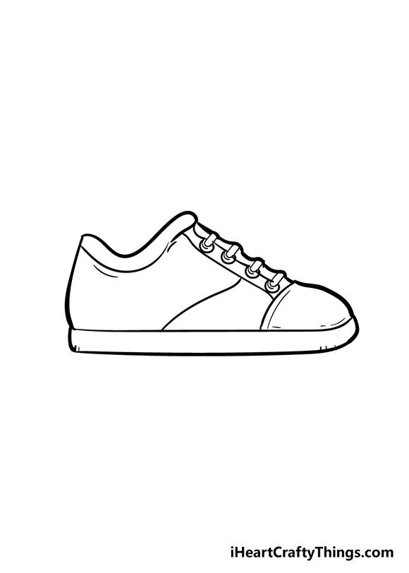 drawings of shoes