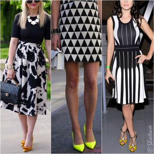 What Shoes to Wear with a Black and White Dress: Finding the Perfect Match**