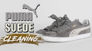 how to clean white puma shoes