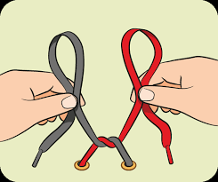 how to tie shoes bunny ears