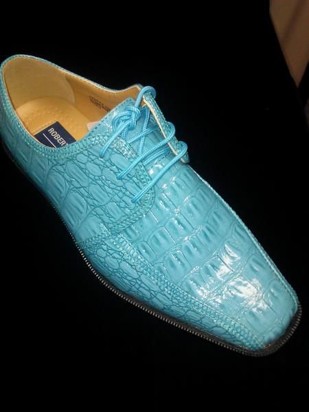 turquoise shoes mens