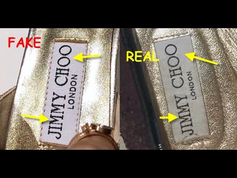 how to spot fake jimmy choo shoes