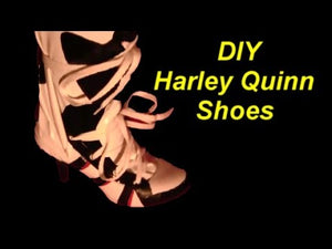 **How to Make Harley Quinn Inspired Shoes: Unleash Your Inner Misfit**
