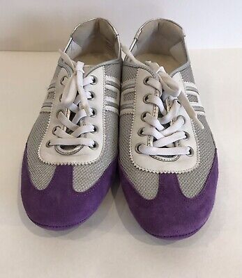 purple designer shoes