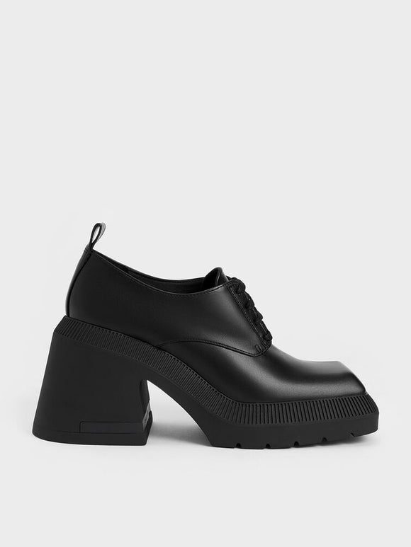 chunky oxford shoes