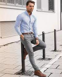 Title: Gray Pants Brown Shoes: A Classic Combo for Every Wardrobe