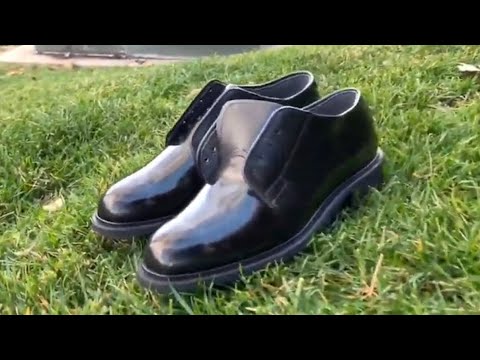 how to shine jrotc shoes