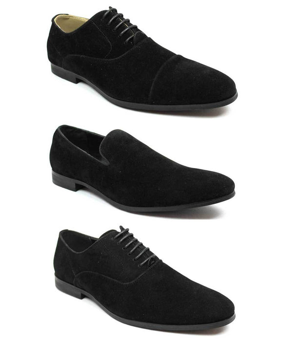 black suede dress shoes