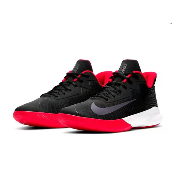 black and red basketball shoes