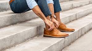 tan shoes men