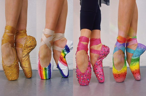 what to do with old pointe shoes