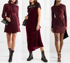 maroon dress what color shoes