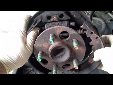 how to change rear brake shoes on 2002 buick century