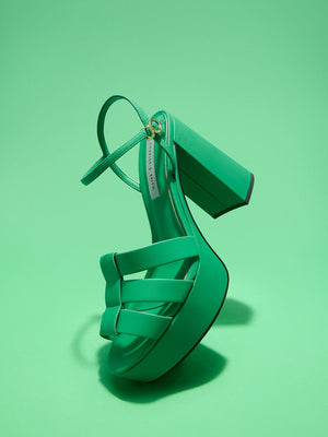 Discover the Ultimate Style Statement: Green Platform Shoes