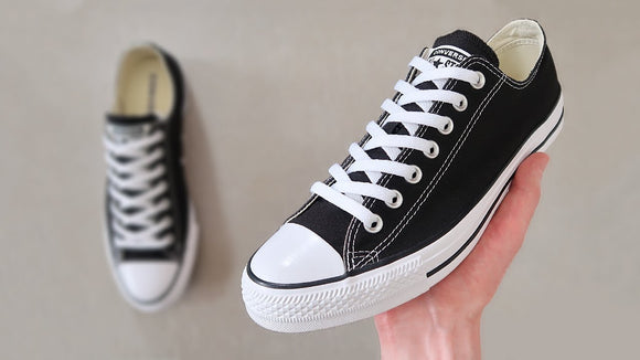 how to tie converse shoes