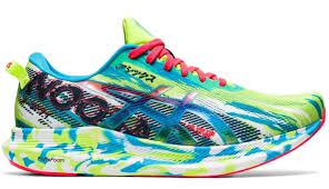 colorful running shoes