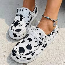 cow print shoes